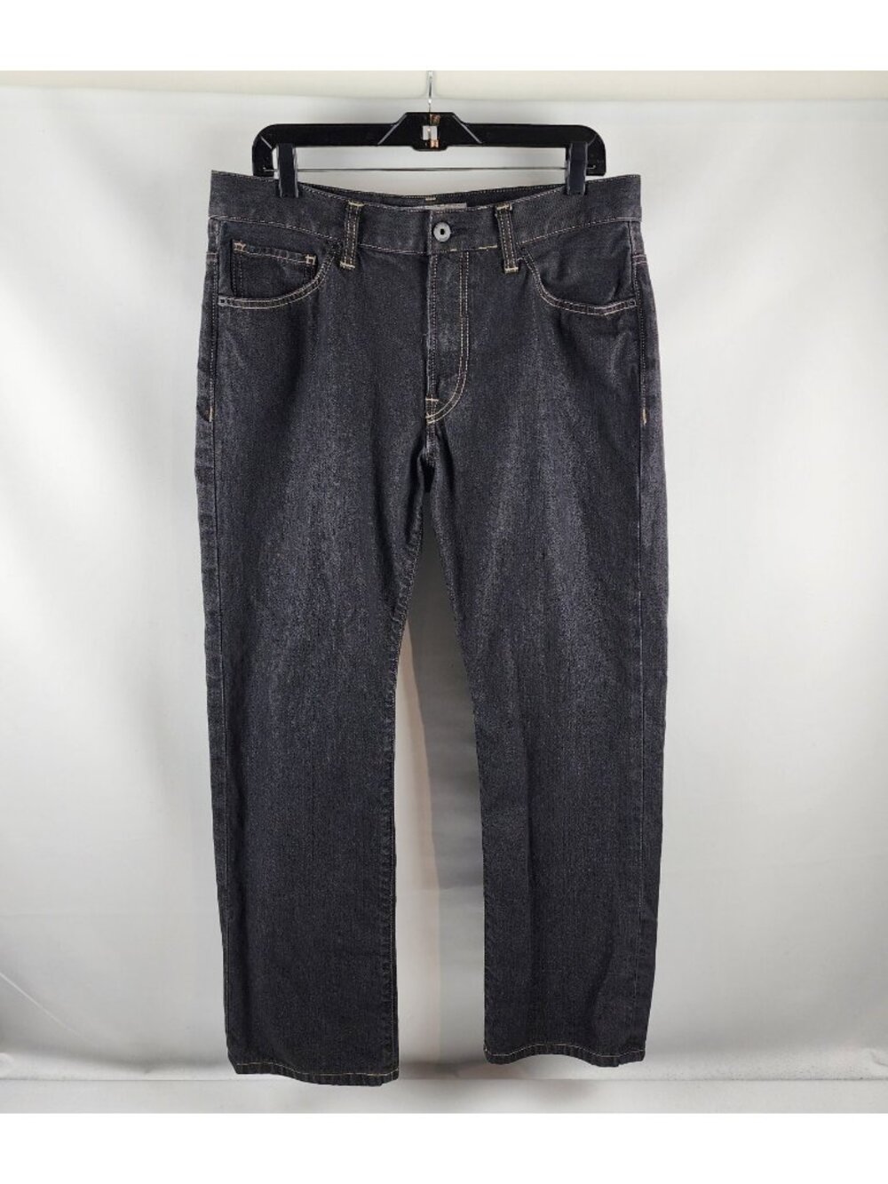 Express Jeans Mens 34x29 Kingston Classic Fit Straight Leg Black